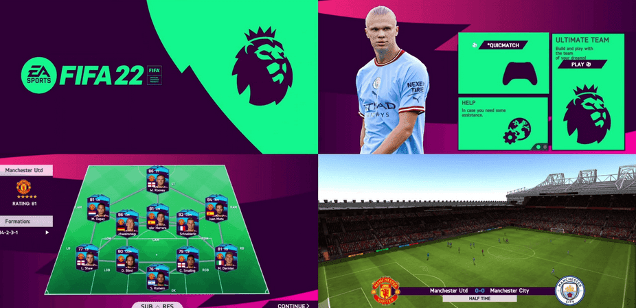 FIFA 16 MOD Premier League FIFA 22 Apk OBB Data Android